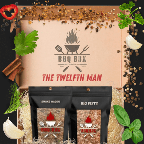 BBQ BOX UK - THE TWELTH MAN - BARBECUE SEASONING GIFT BOX