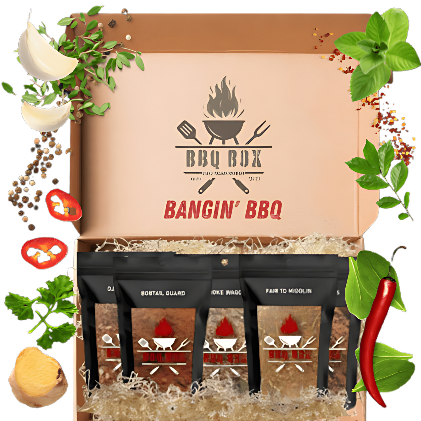 Bangin BBQ Seasoning Gift Set