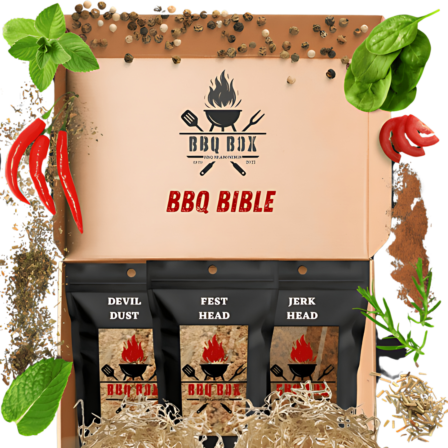 BBQ Bible Seasoning Gift Box